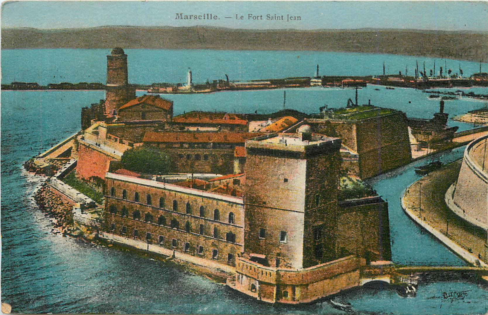 CPA Marseille Le Fort Saint Jean 11 Octobre 1939