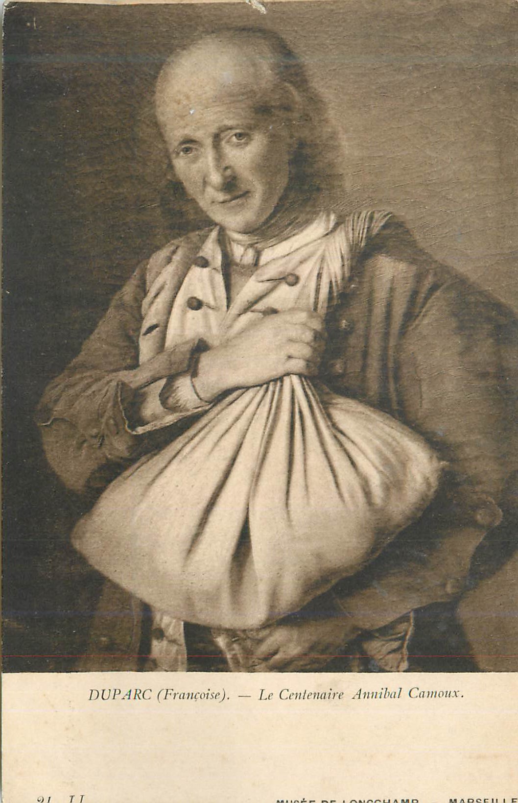 CPA Musee de Longchamp Marseille Duparc (Francaise) Le Centenaire