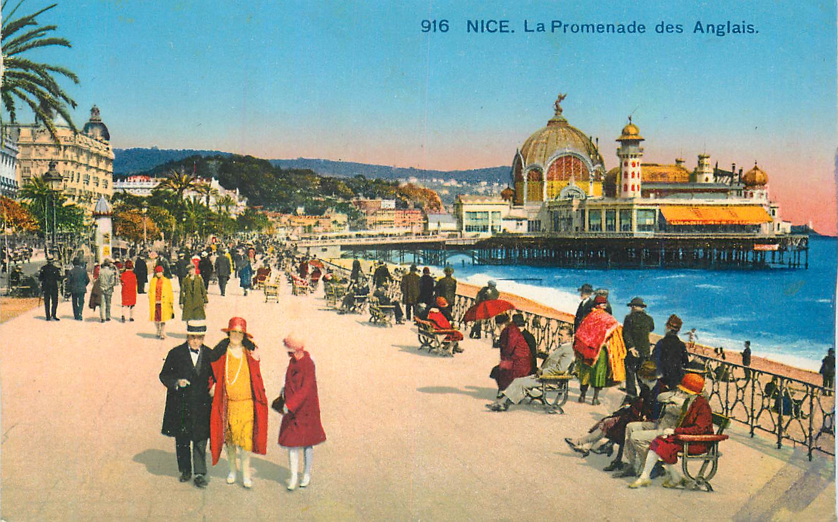 CPA Nice Promenade des Anglais