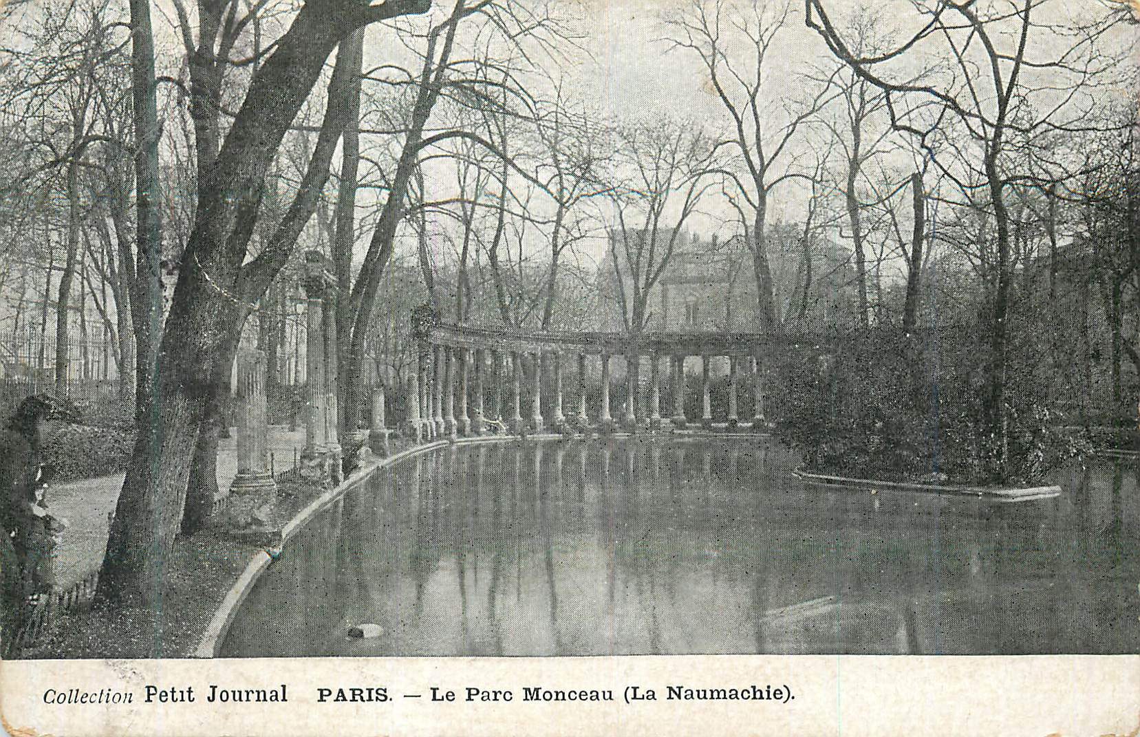 CPA Paris Le Parc Monceau (La Naumachie)