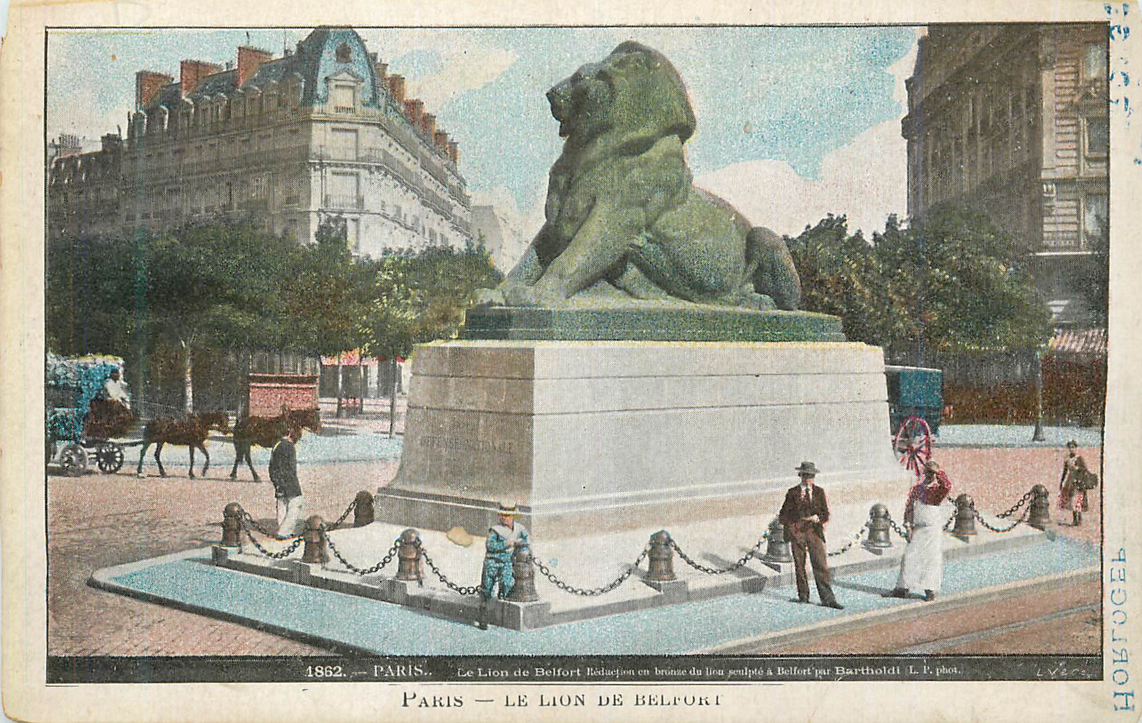 CPA Paris Le Lion de Belfort