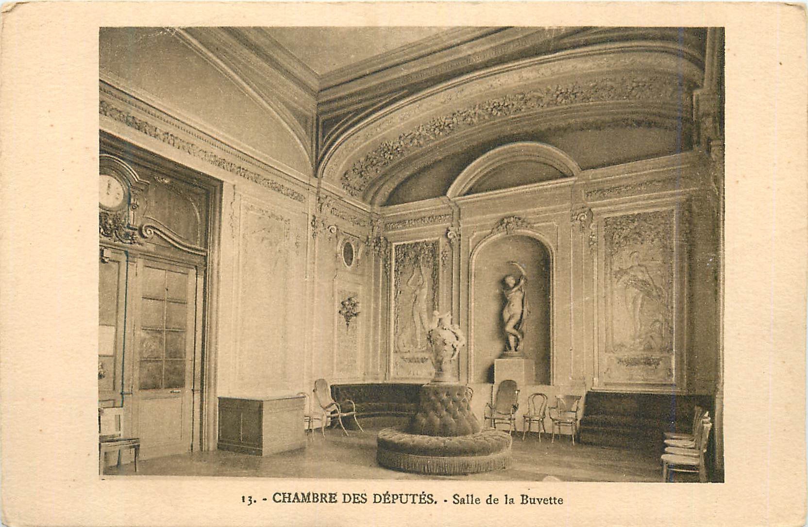 CPA Chambre des Deputes Salle de la Buvette Paris