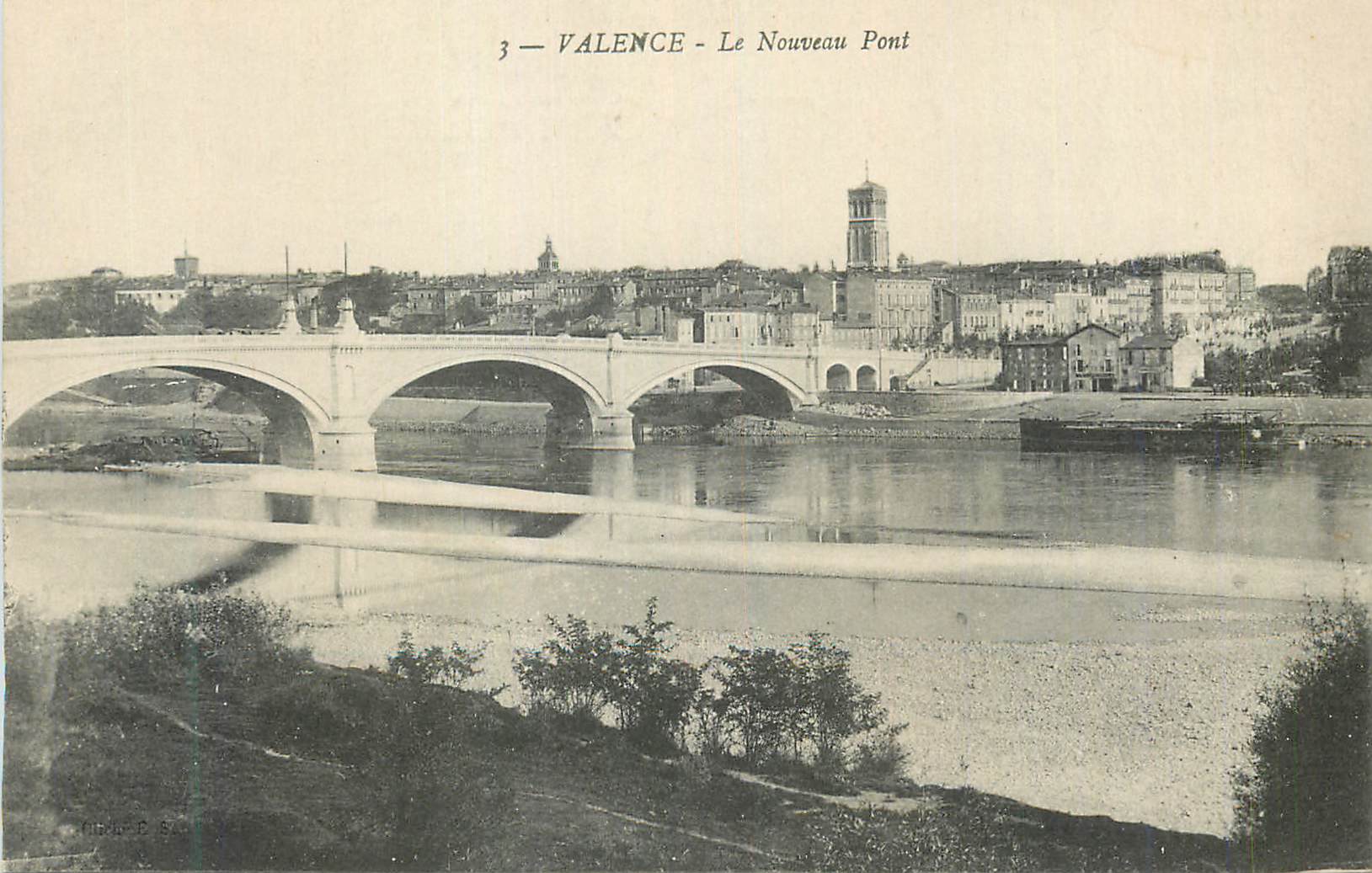 CPA Valence Le Nouveau Pont