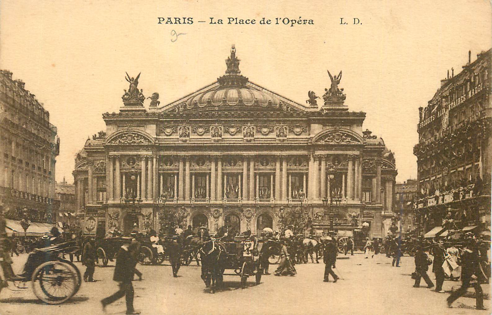 CPA Paris Place de l'Opera