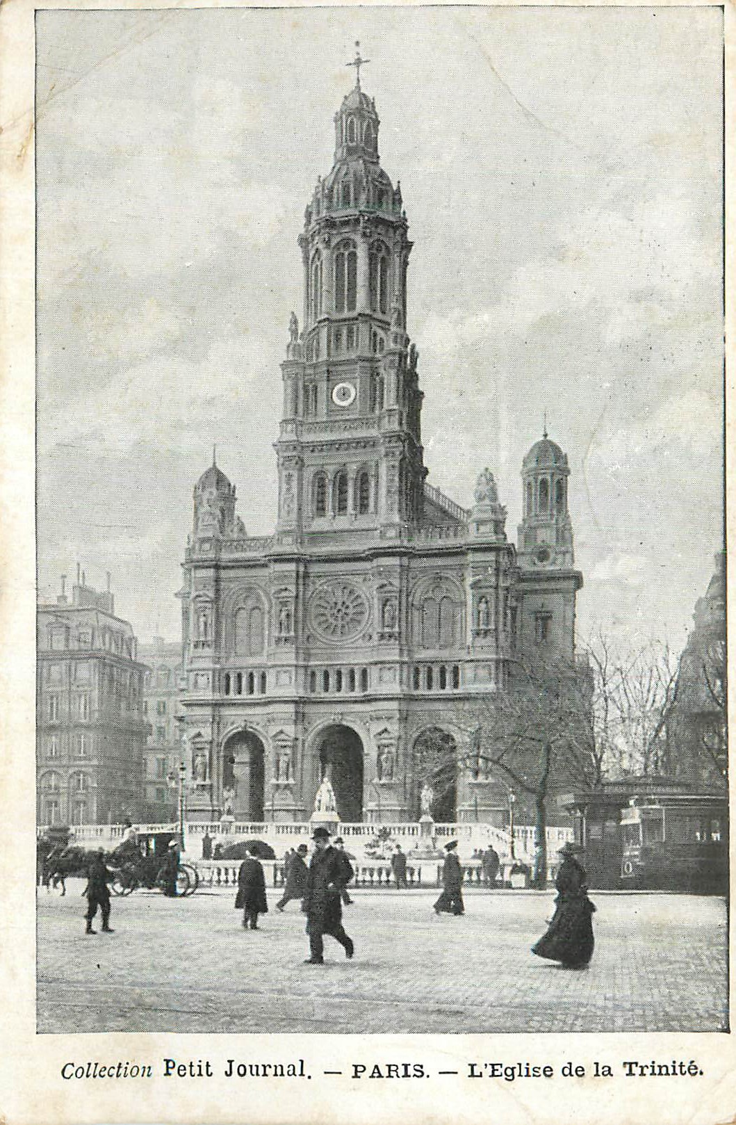 CPA Paris Eglise de Trinite