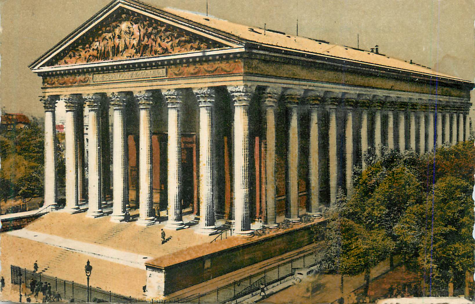 CPA Paris et ses Merveilles Eglise de la Madeleine (1806)