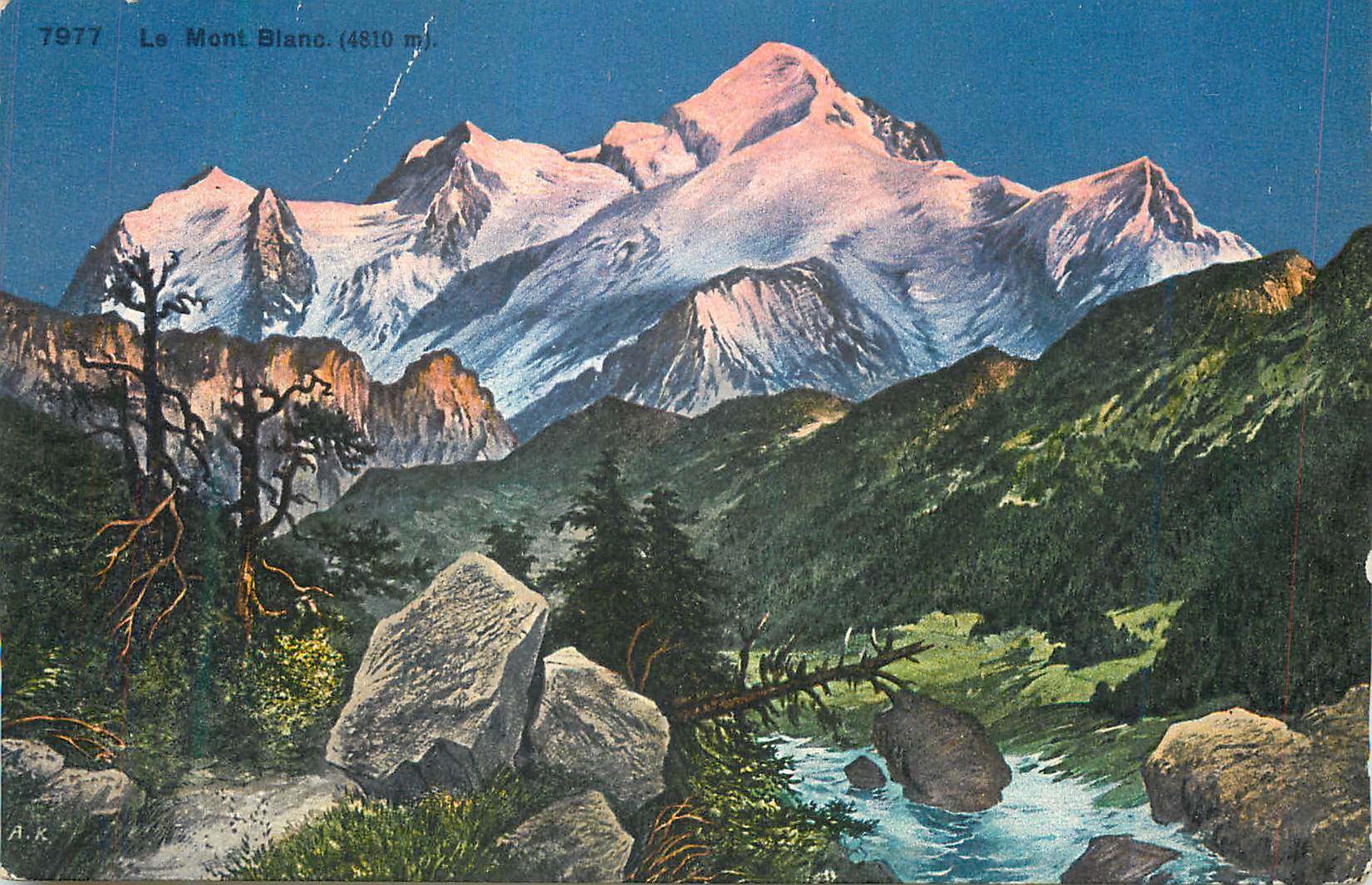 CPA Le Mont Blanc (4810 m)