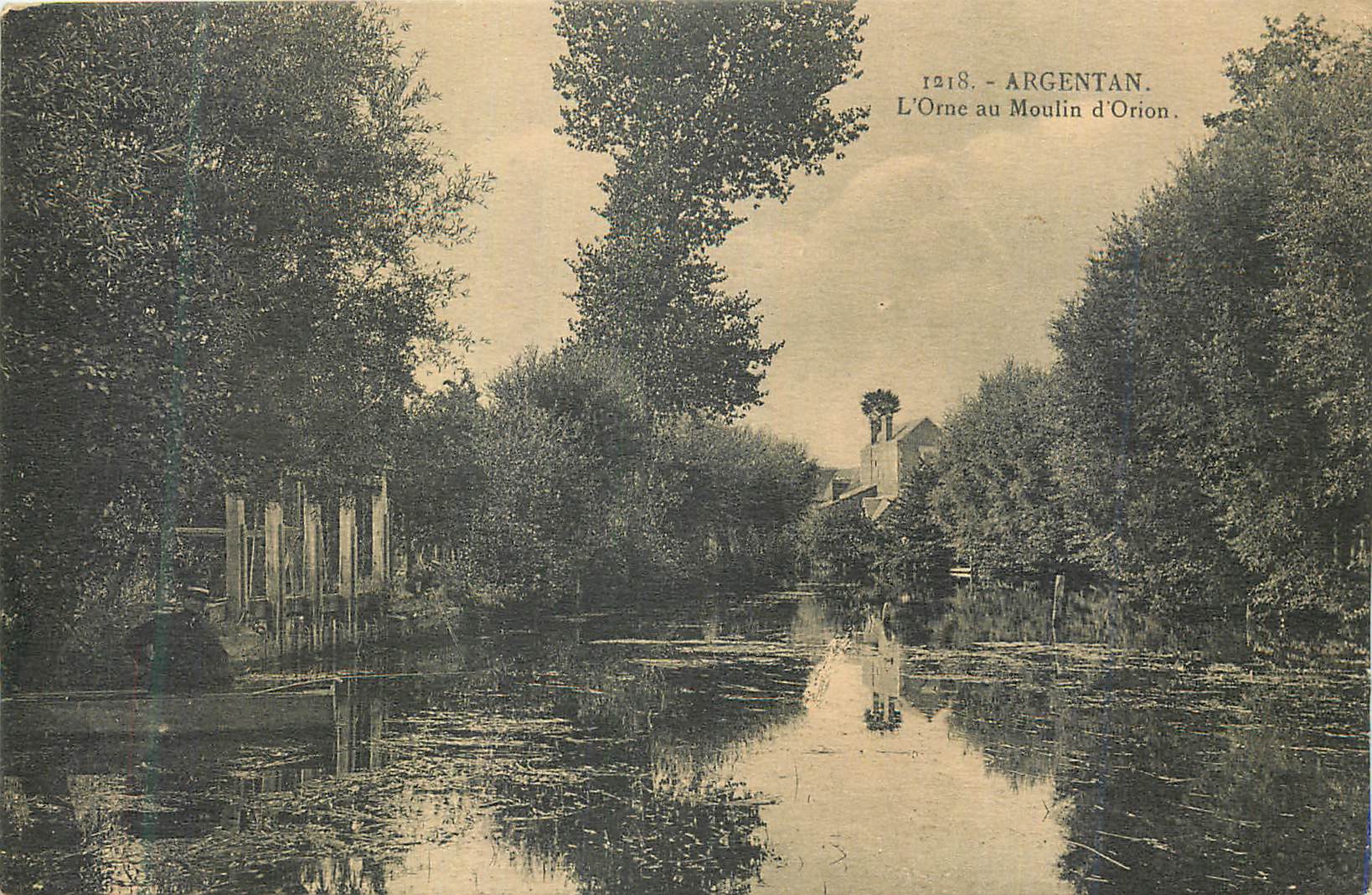 CPA Argentan L'Orne au Moulin d'Orion