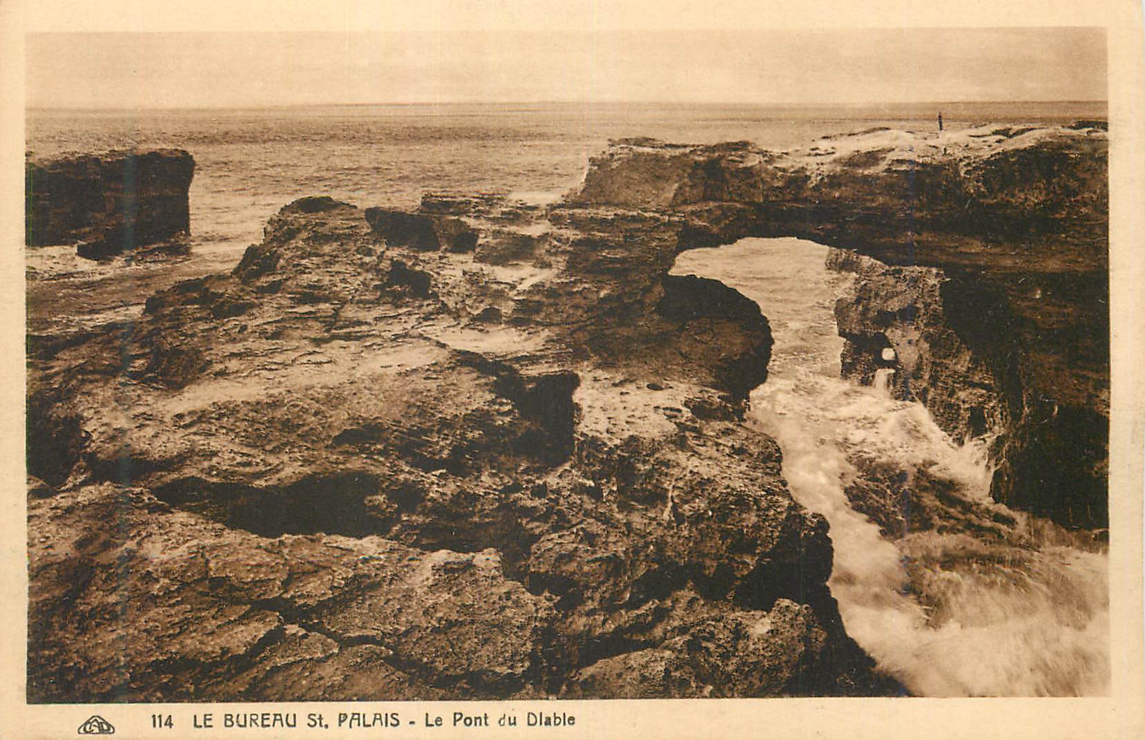Le Pont du Diable - St. Palais — Bureau de poste n°114