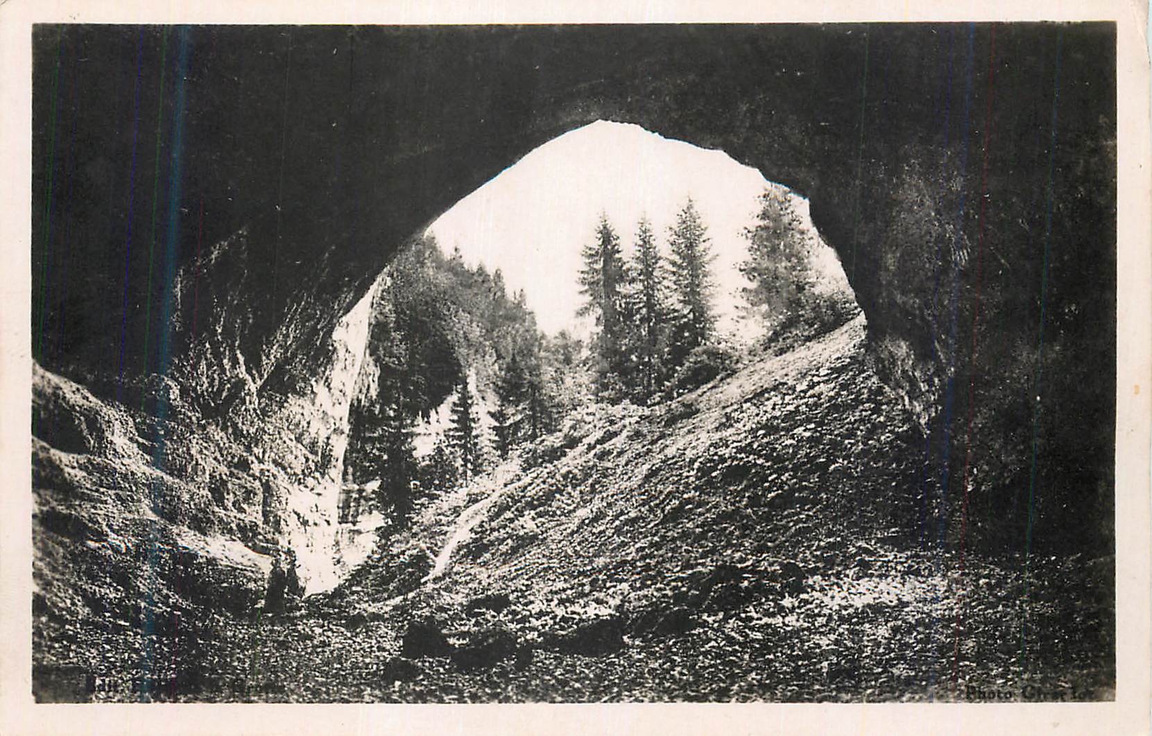 Arche naturelle — vue intérieure — Photo Ollivier