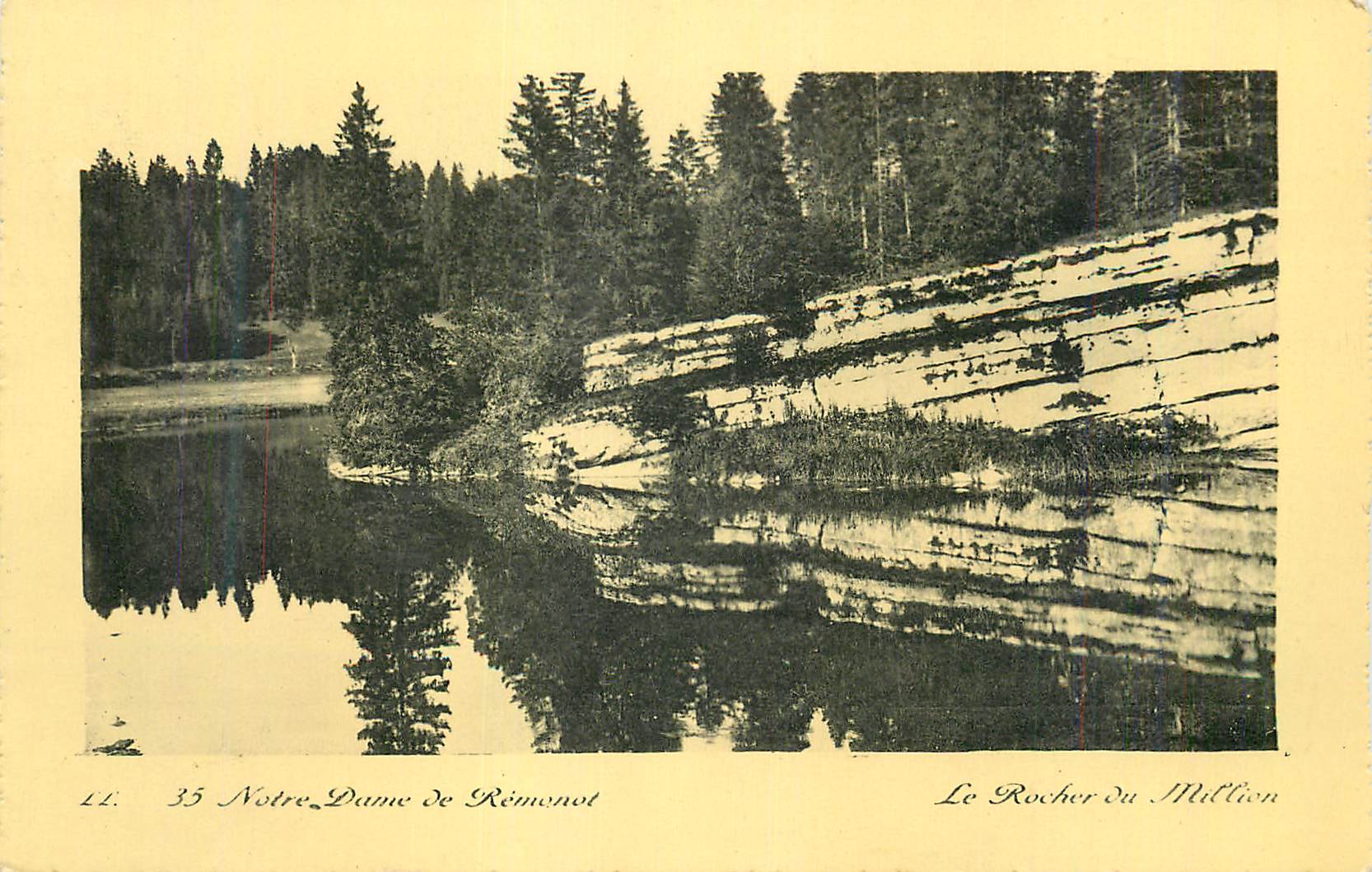 CPM Notre Dame de Remonot Le rocher du Million
