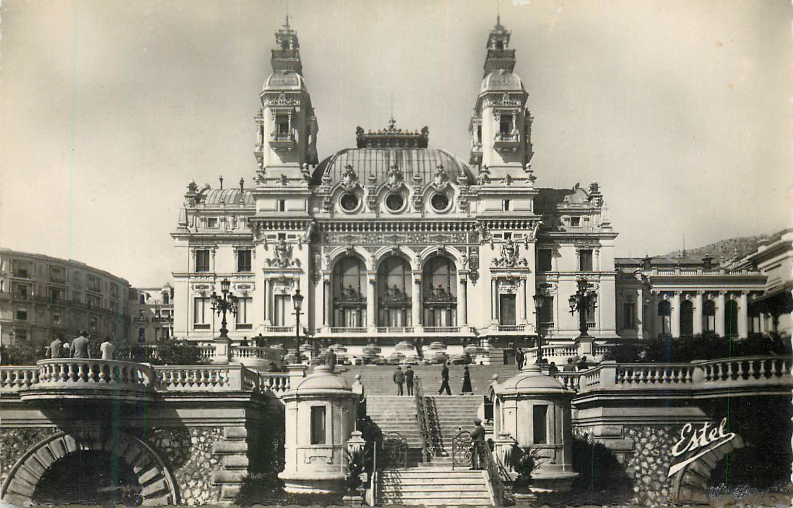 CPM Monte Carlo Le Casino Facade et Terrasses sur la Mer