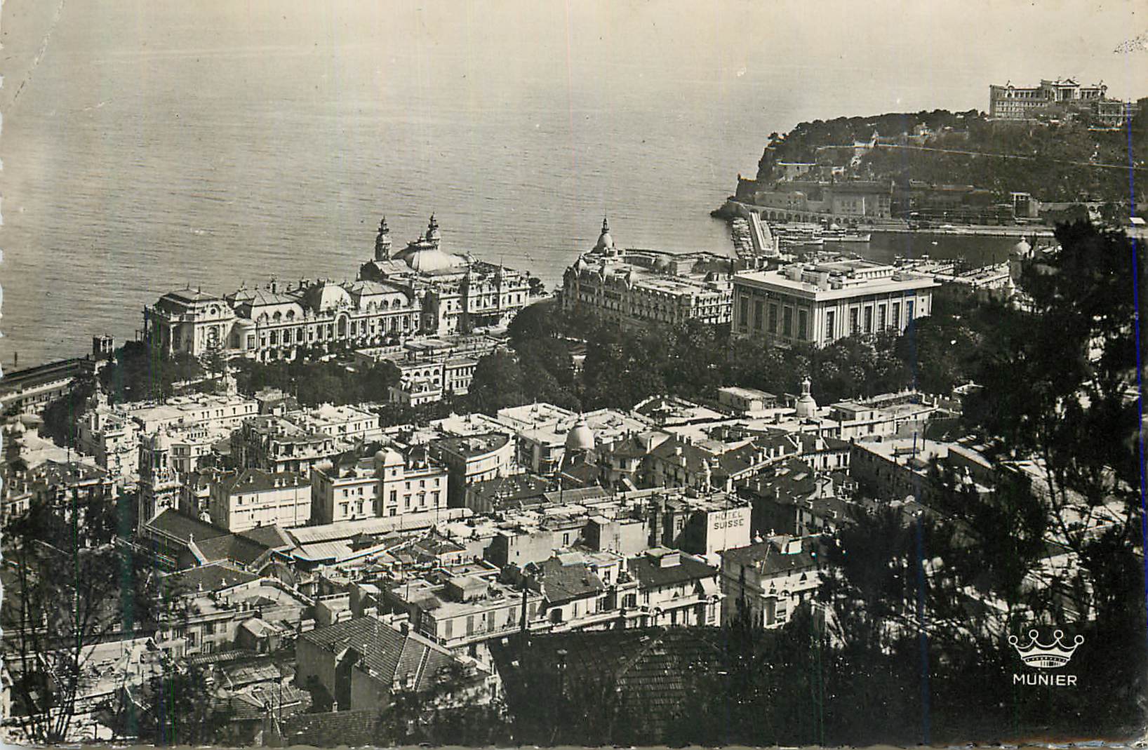 CPM Monte Carlo Le Casino L'Hotel de Paris et le Sporting