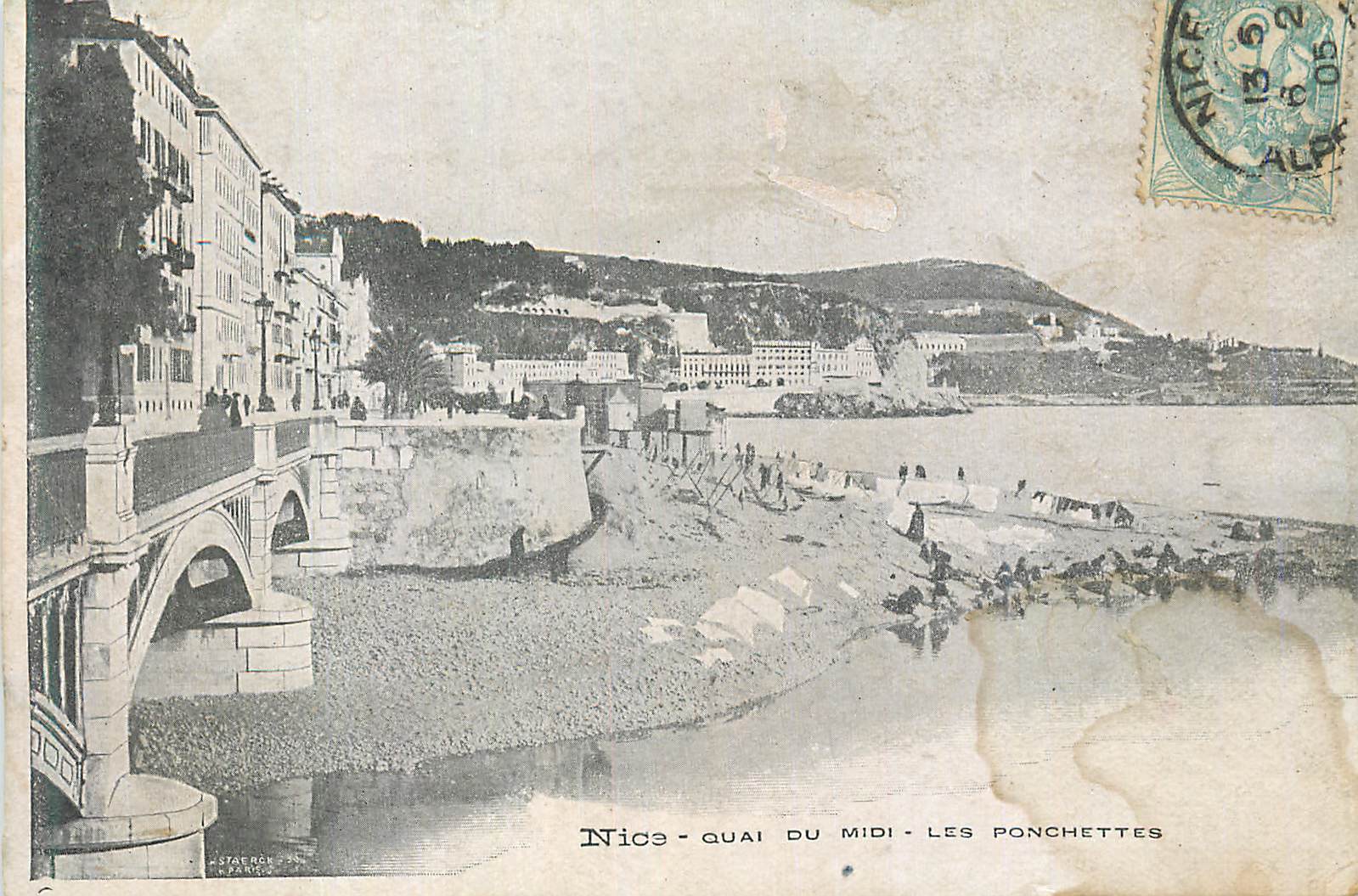 Nice - quai du Midi - les Ponchettes — STÄRCHER, Paris