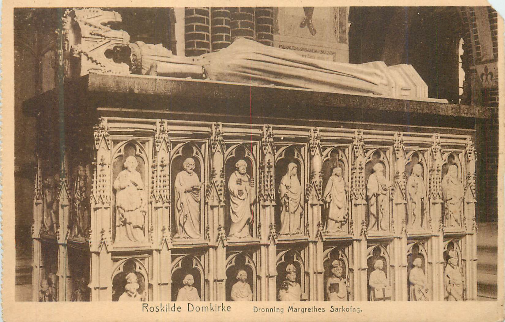 Roskilde Domkirke — Tombe de la reine Margrethe — éditeur inconnu