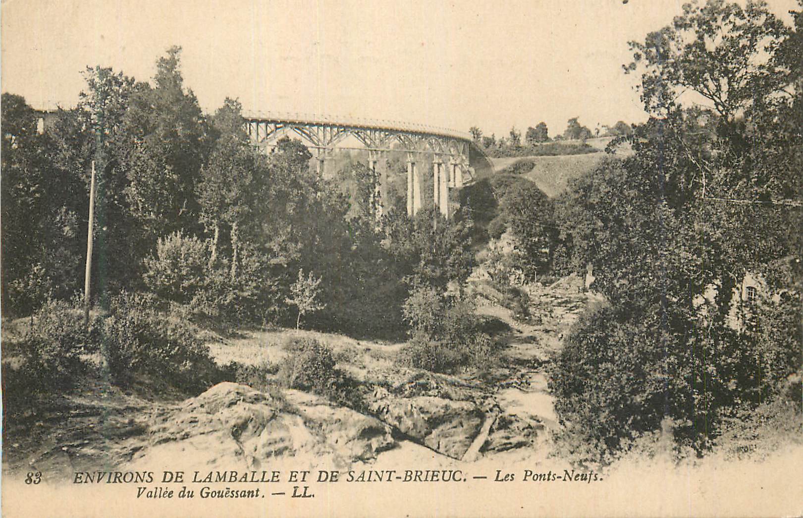 Environs de Lamballe et de Saint-Brieuc — Les Ponts-Neufs — Vallée du Gouëssant — LL