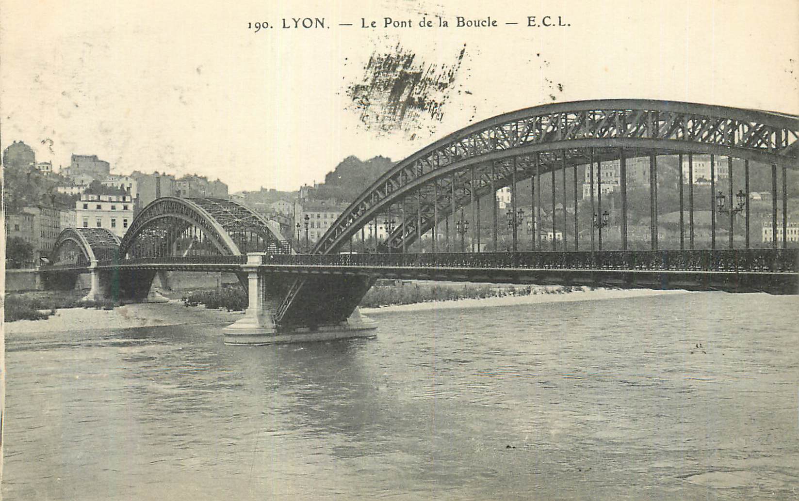 LYON — Le Pont de la Boucle — E.C.L.