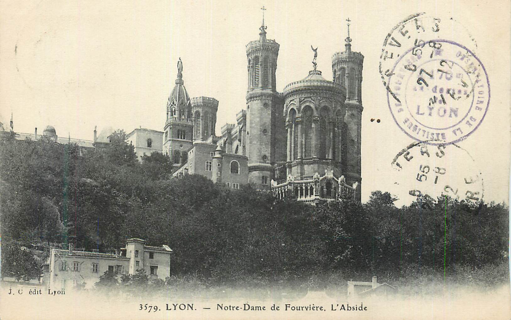 CPA Lyon Notre Dame de Fourviere L'Abside