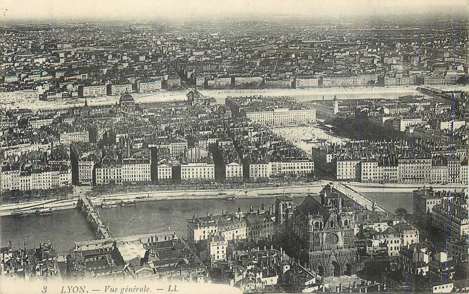 CPA Lyon Vue Generale