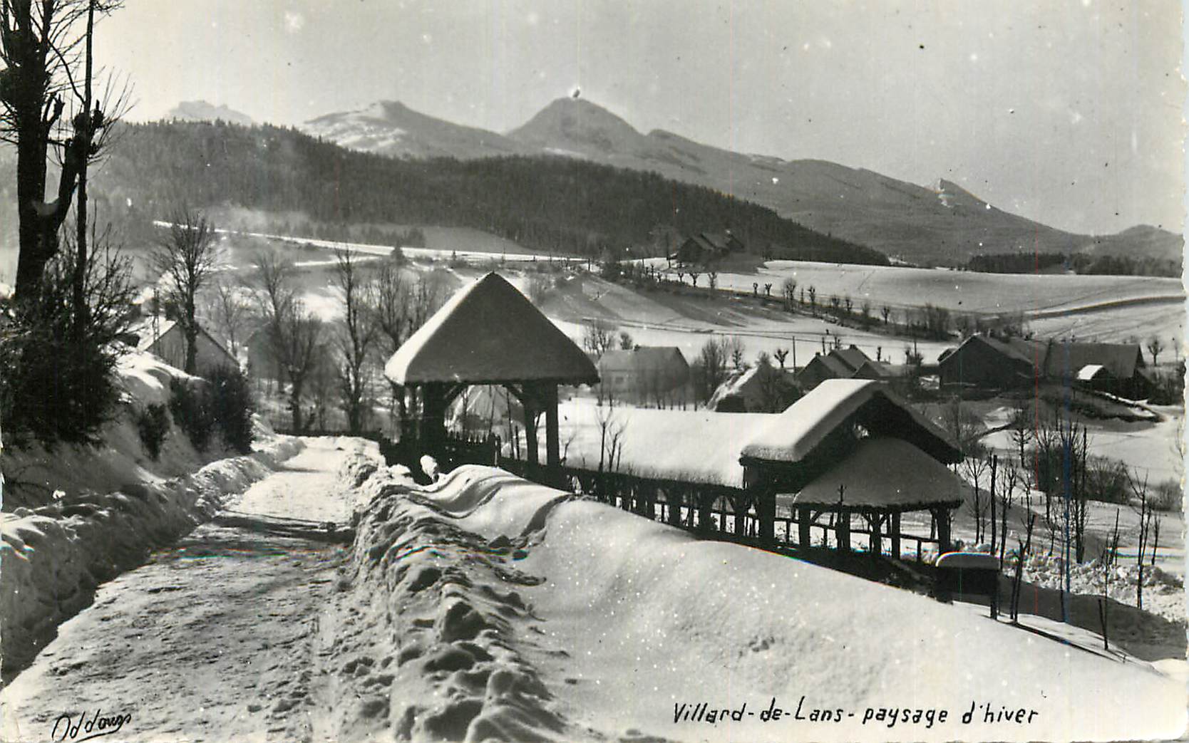 CPM Villard de Lans Paysage d'Hiver