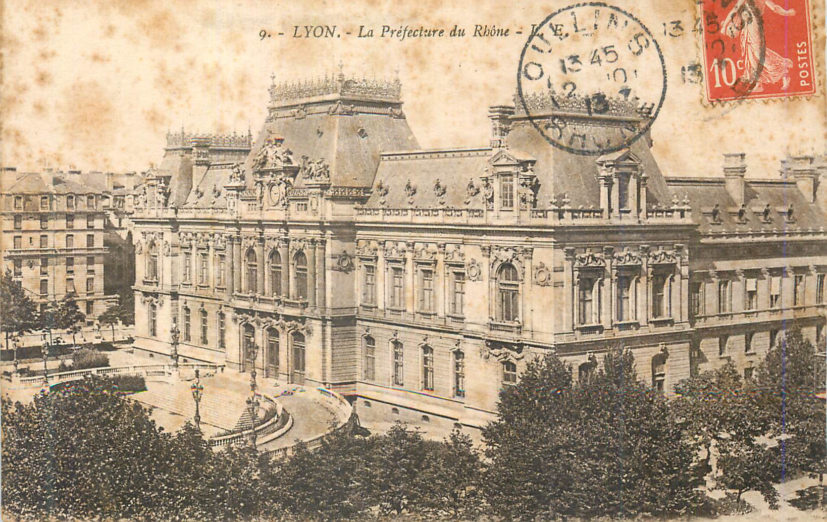 CPA Lyon La Prefecture du Rhone