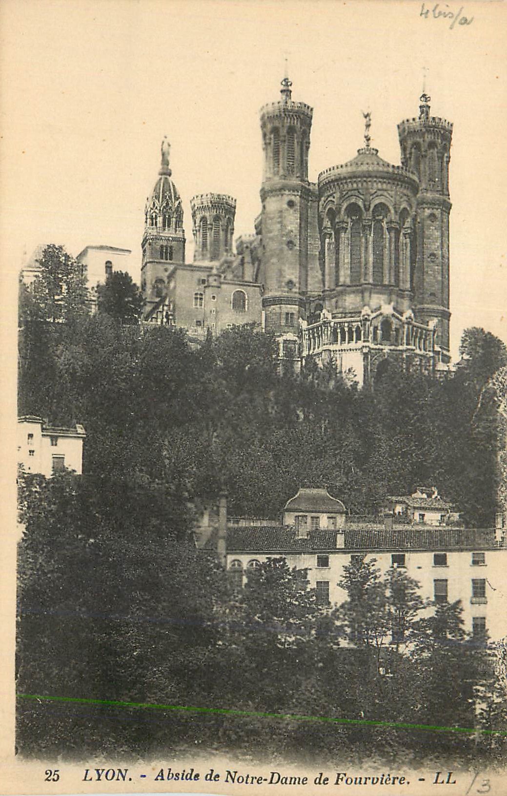 CPA Lyon Abside de Notre Dame de Fourviere