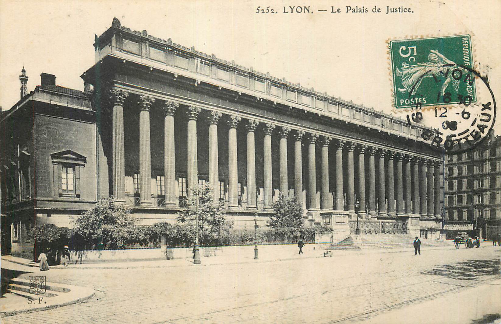 CPA Lyon Le Palais de Justice
