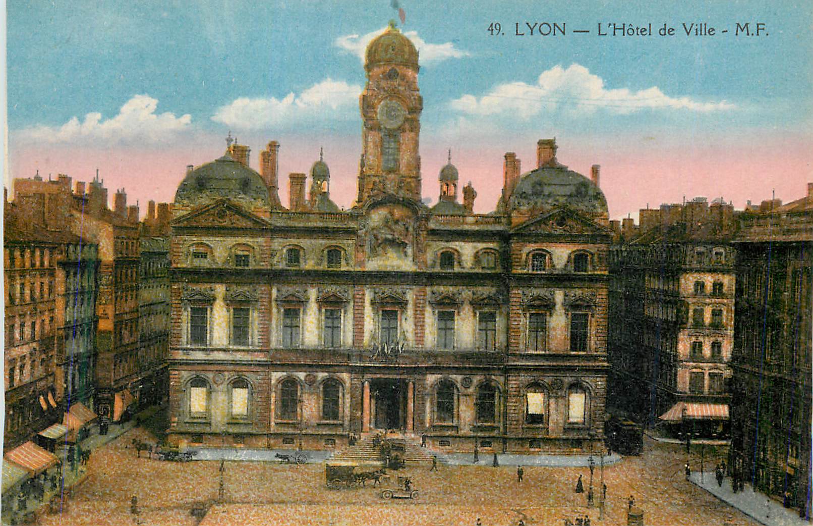 CPA Lyon L'Hotel de Ville