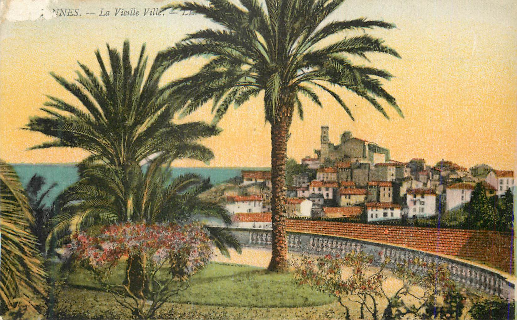 CPA Cannes La Vieille Ville