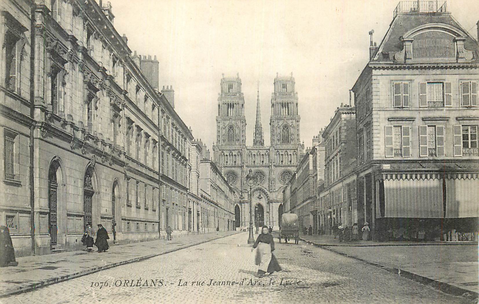 CPA Orleans La Rue Jeanne d'Arc