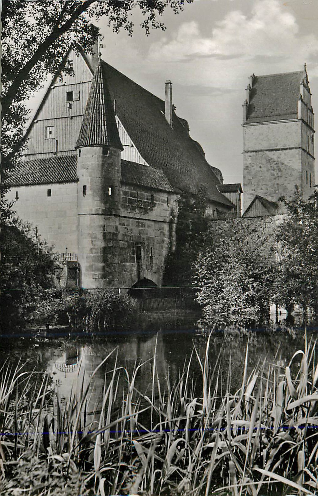 CPM Das 1000 jahrige Dinkelsbuhl Stadtmuhle alte Wehrmuhle