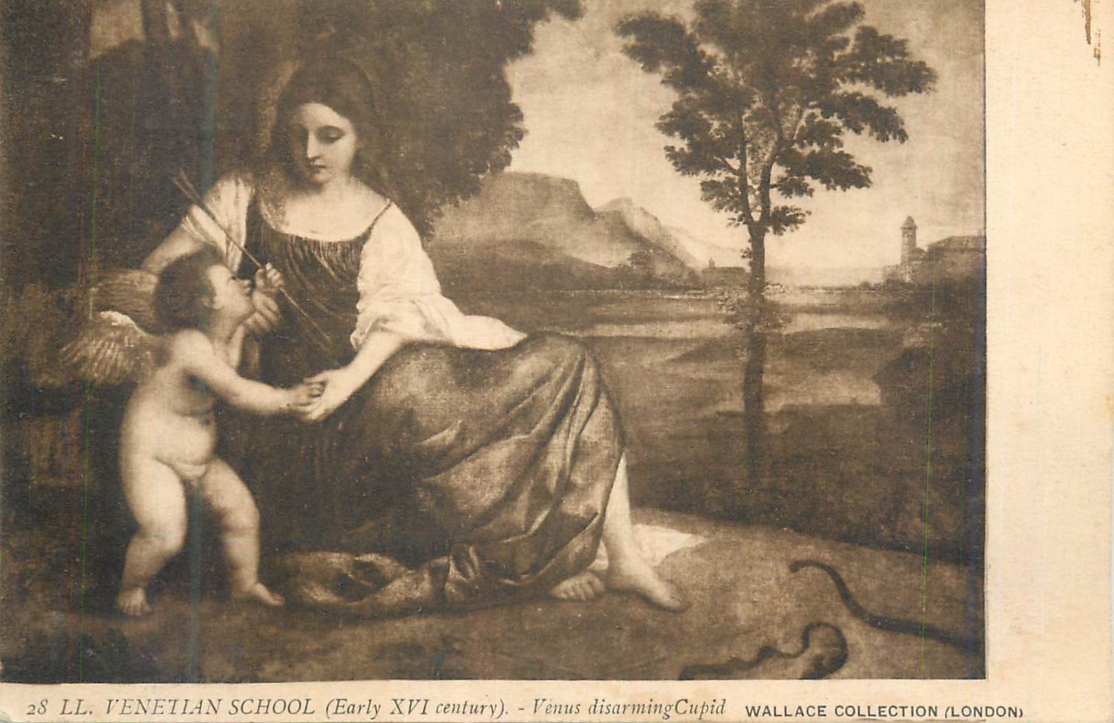 CPA Wallace Collection (London) Venetian School (Early XVI Century)