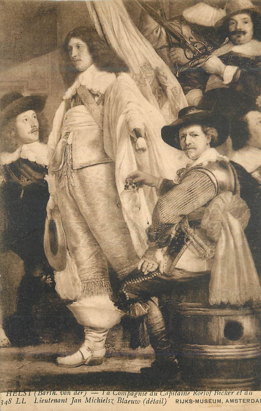 Portrait de Lieutenant Jan Michielsz Blaeuw — détail — Rijksmuseum, Amsterdam