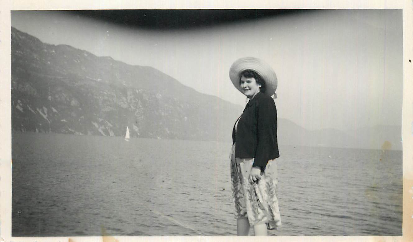 Photo Lac du Bourget Femme
