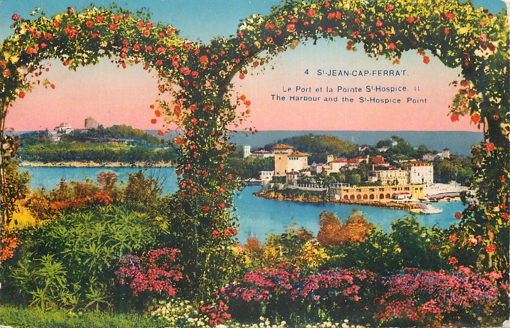 Le Port et la Pointe St-Hospice — Si-Jean-Cap-Ferrat