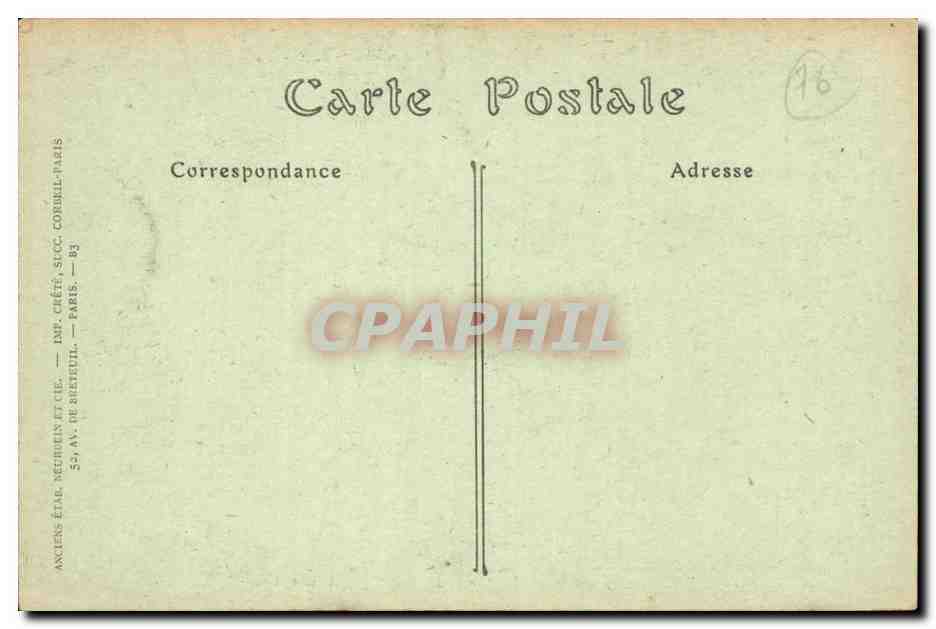 Rouen CPA SAlle de al cour d'assises  — Verso