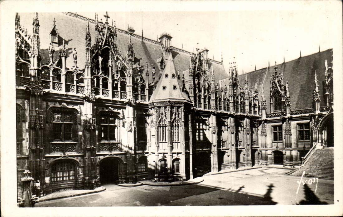 Rouen CPM le palais de justice construit en 1499