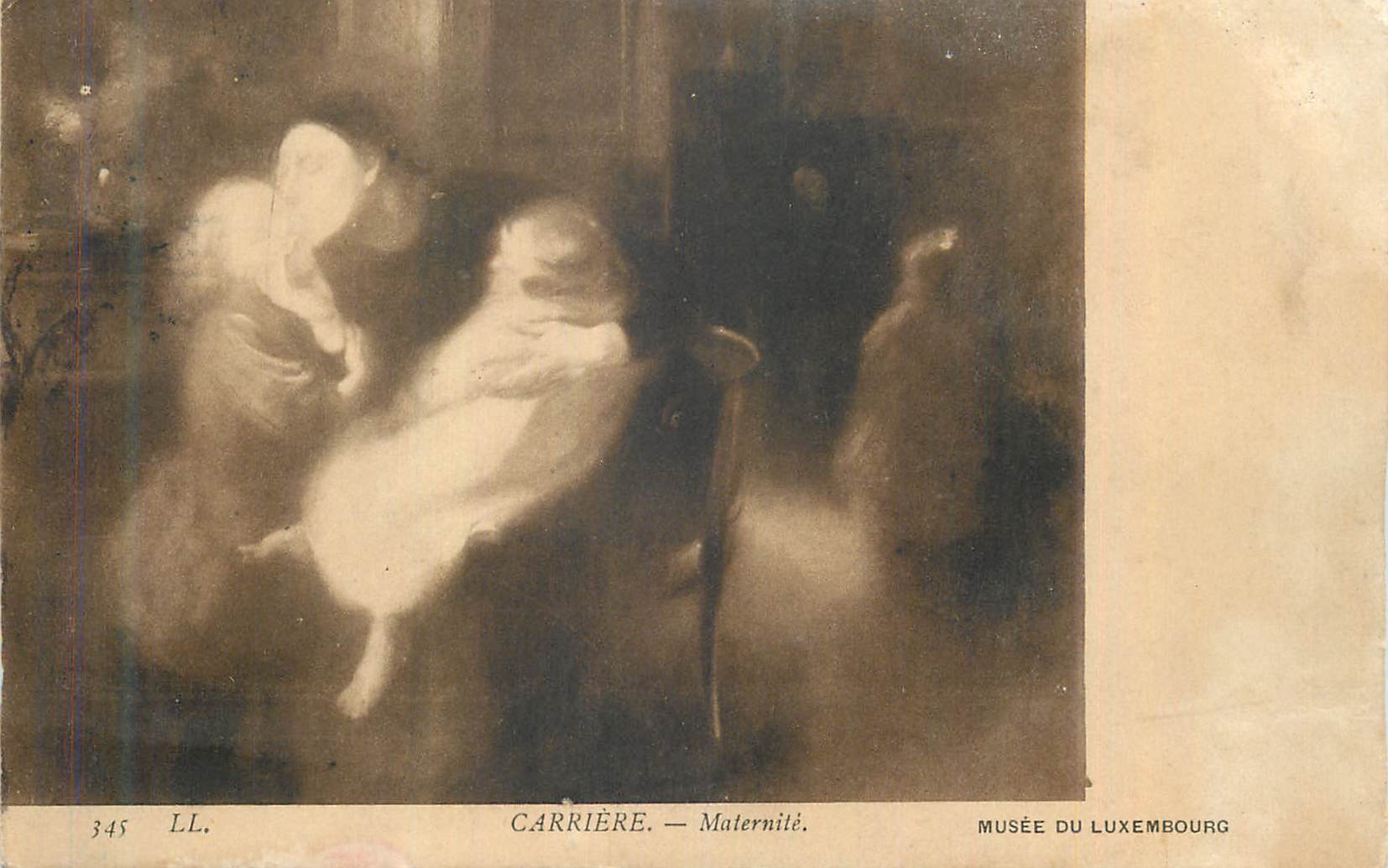 CPA Musee de Luxembourg Carriere Maternite