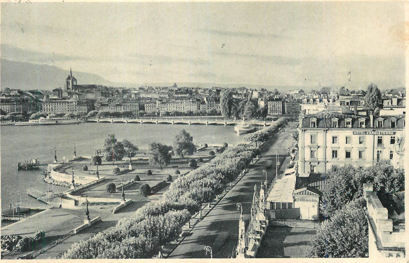 CPA Geneve Hotel d'Angleterre