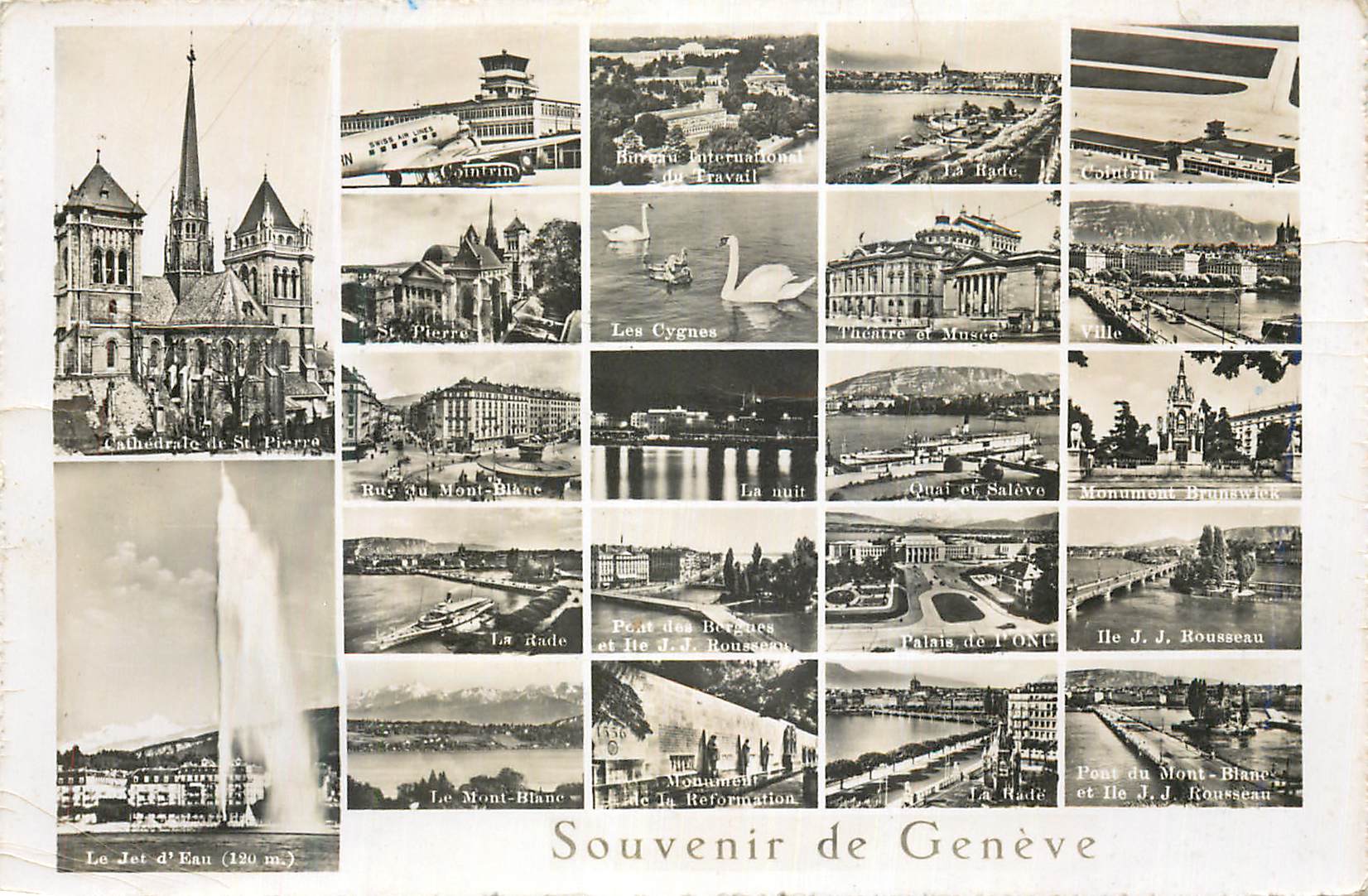 CPM Souvenir de Geneve