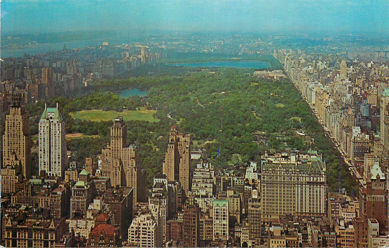 CPM New York City Central Park as seen from the RCA Observatory