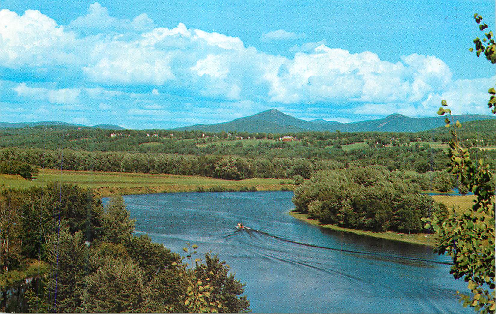 CPM The Connecticut River Between Bradford and Wells River Vermont