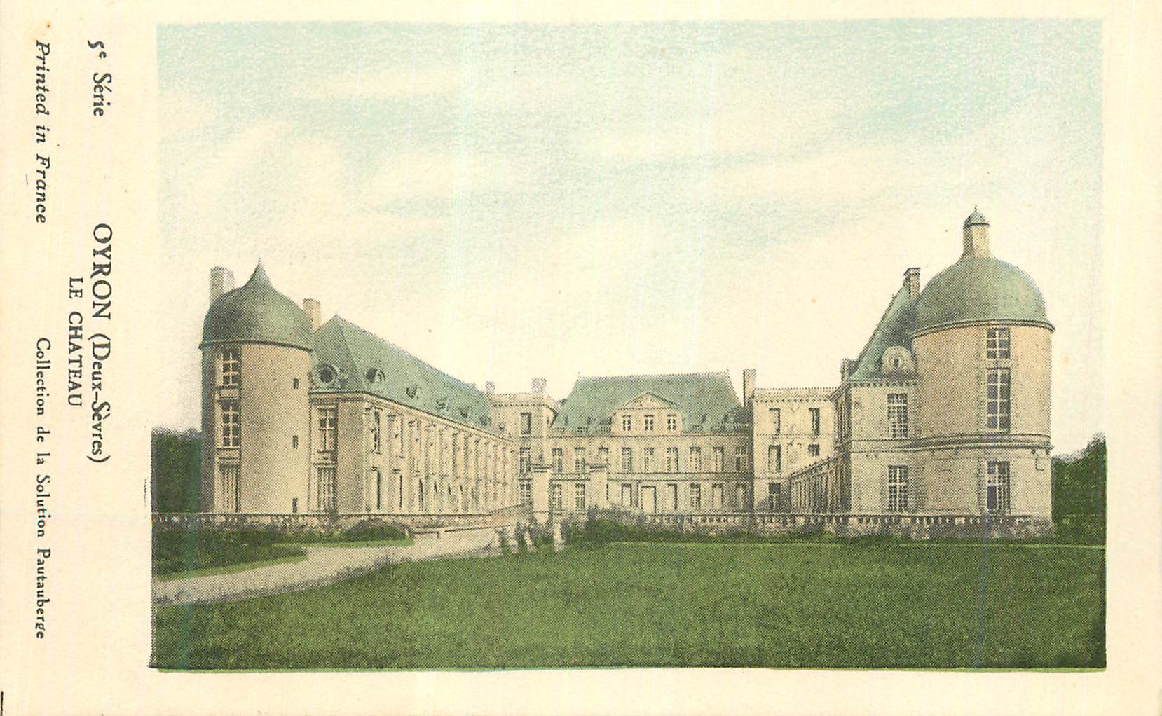 CPA Oyron (Deux Sevres) Le Chateau