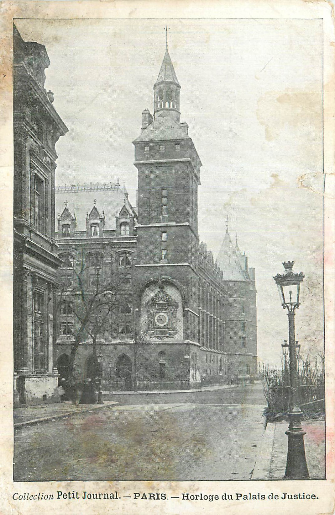 CPA Paris Horloge du Palais de Justice