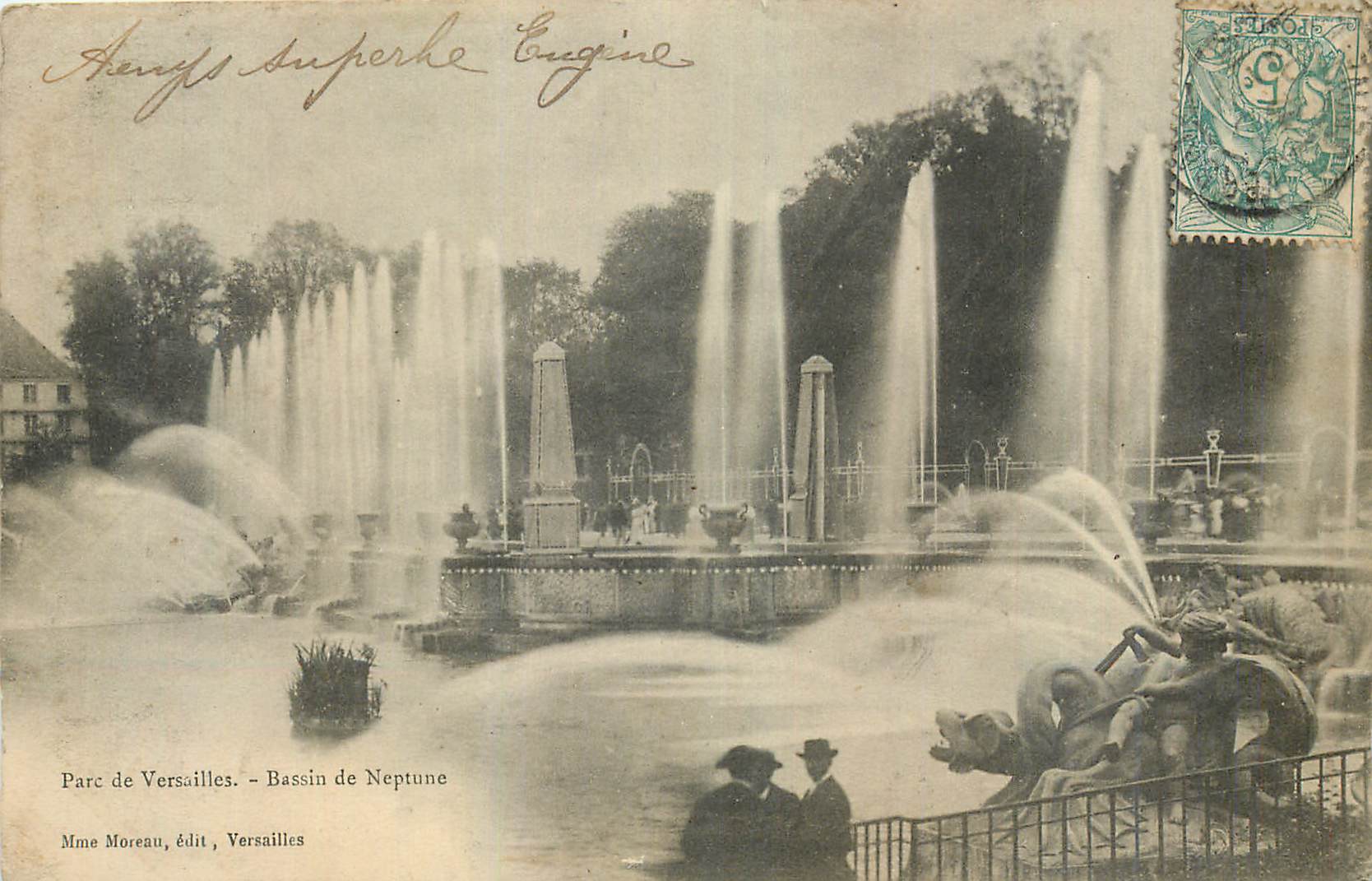 CPA Parc de Versailles Passin de Neptune