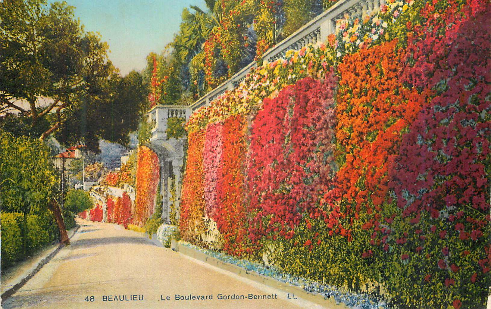 CPA Beaulieu Le Boulevard Gordon Bennett