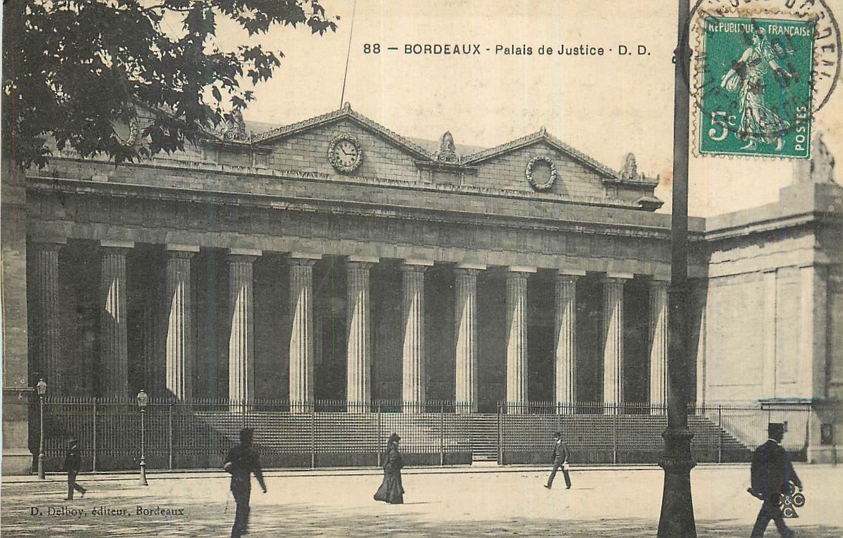 CPA Bordeaux Palais de Justice