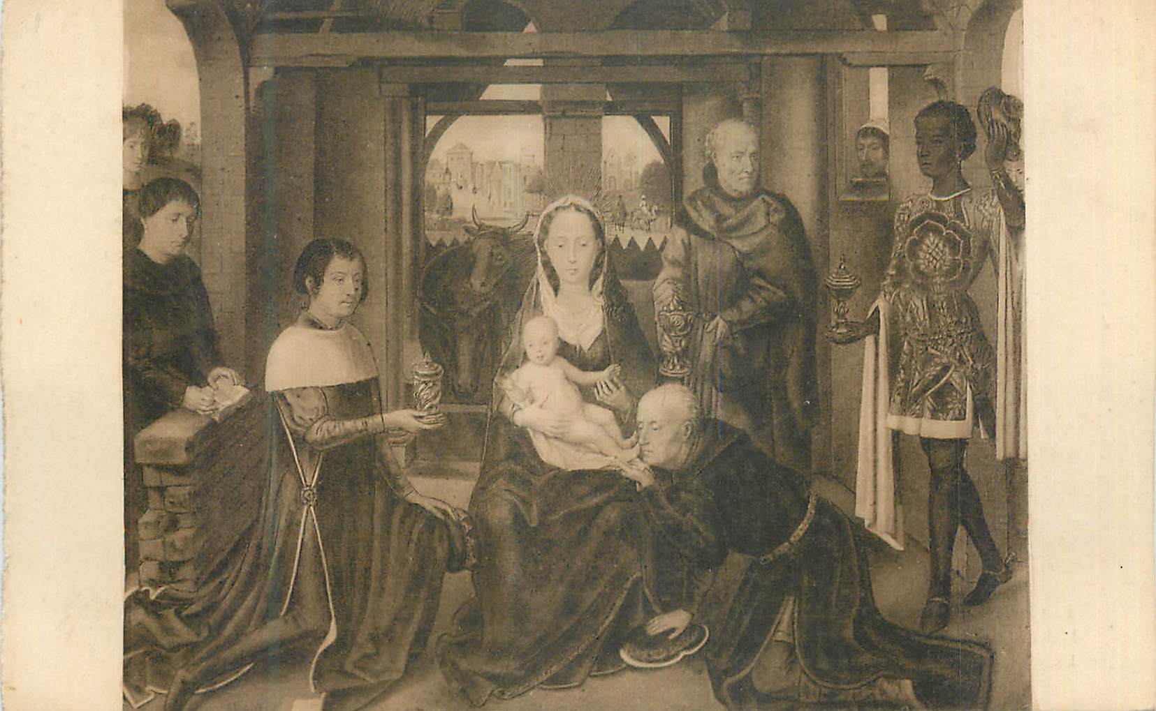 CPA Bruges Hopital Saint Jean L'Adoration des Mages