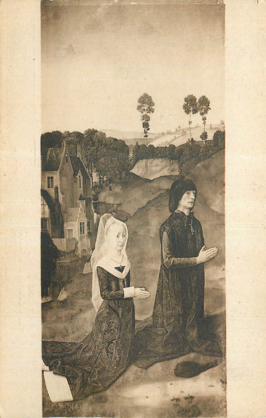 CPA Bruges Cathedrale Saint Sauveur Hugo Van der Goes (1480)
