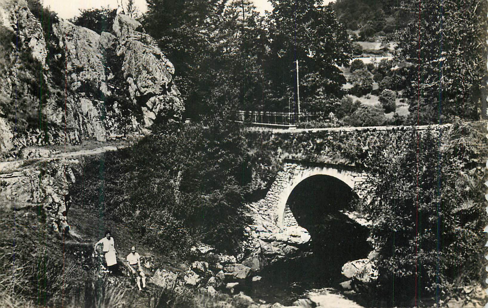 CPM Gimel (Correze) Le Pont des Cascades